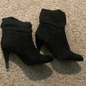 Candies Ankle Booties, black, size 6